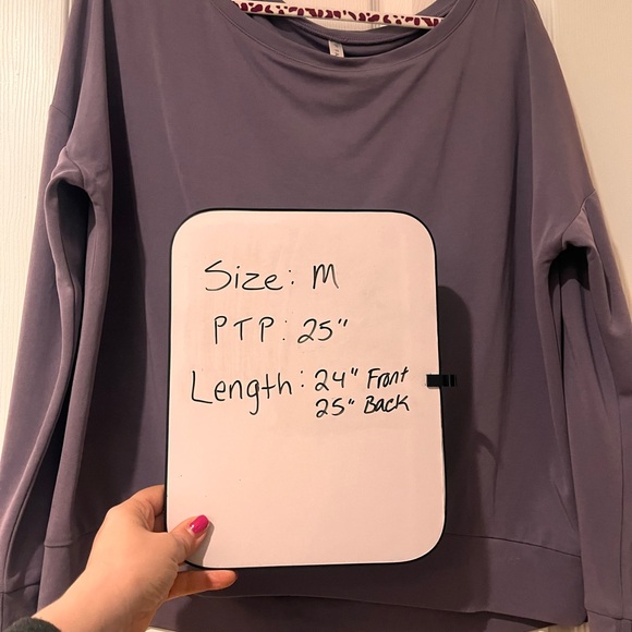 Fabletics purple athletic sweater - Picture 10 of 10